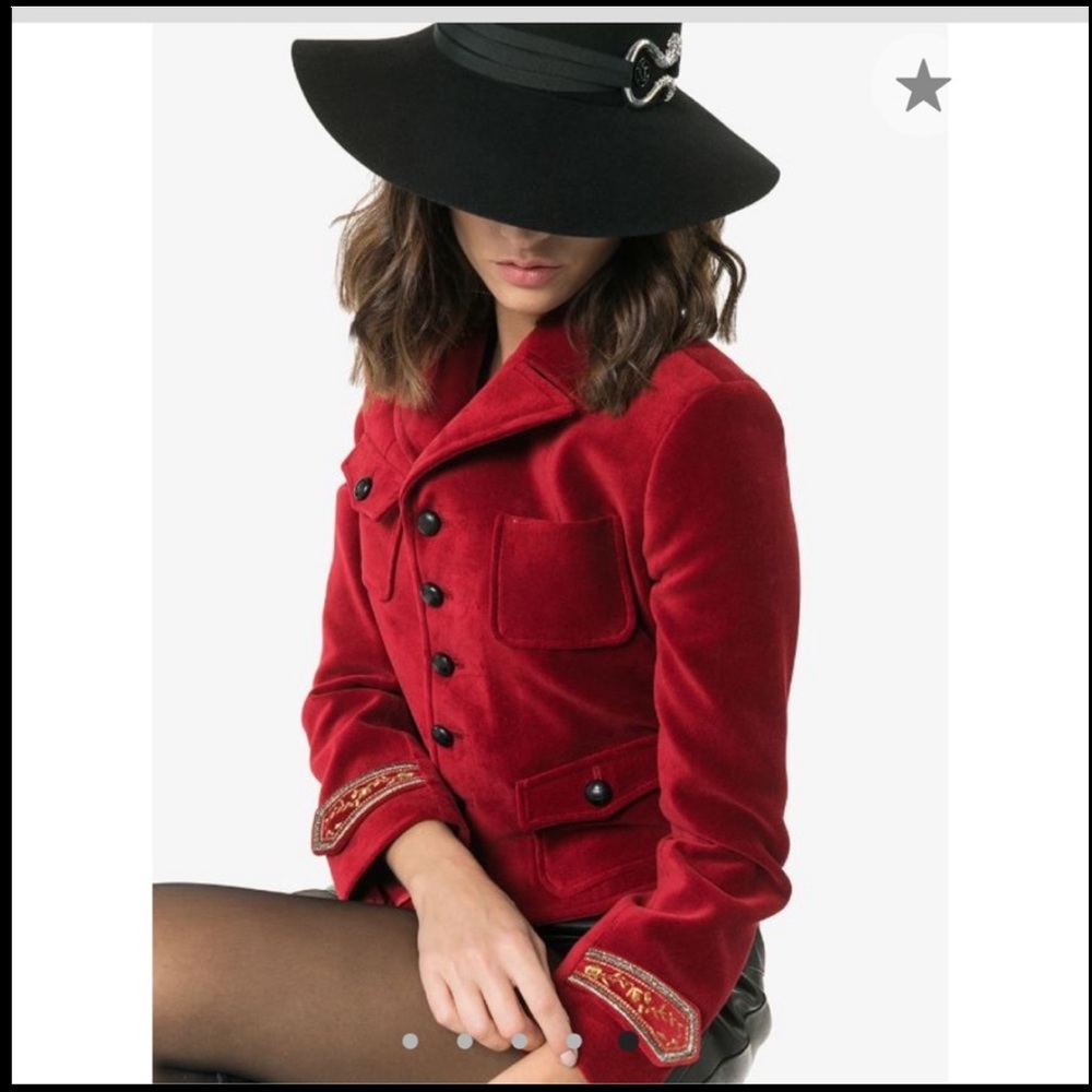 SAINT LAURENT Bolero Jacket Size 38/4 - Picture 2 of 9
